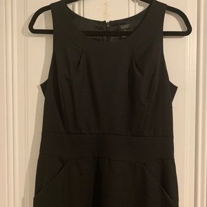 J Crew Black Suiting Dress